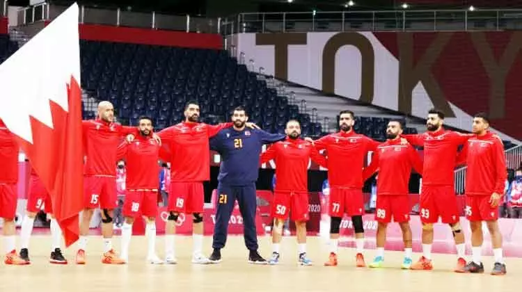 ഒളിമ്പിക്സ്: ബഹ്റൈൻ ഹാൻഡ്ബാൾ ടീം ക്വാർട്ടറിൽ ഒളിമ്പിക്സ്: ബഹ്റൈൻ ഹാൻഡ്ബാൾ ടീം ക്വാർട്ടറിൽ