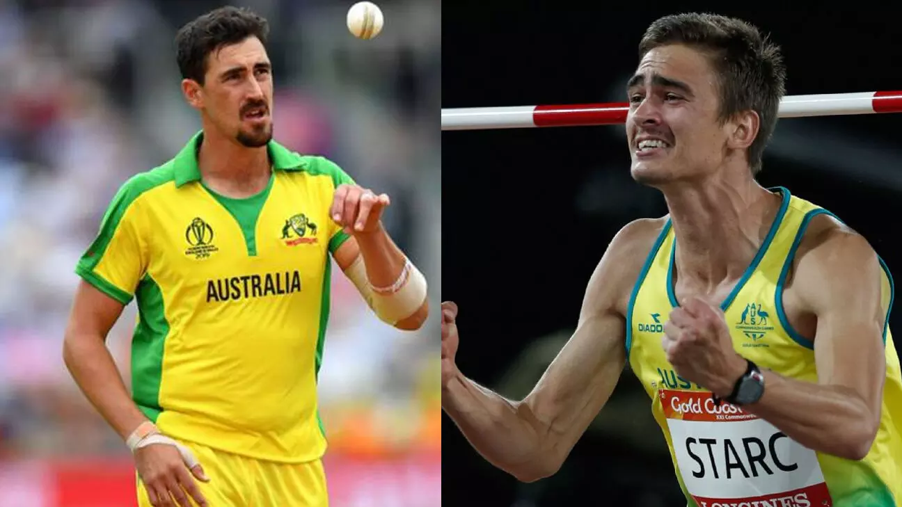 അനിയൻ സ്​റ്റാർക്​ ഒളിമ്പിക്​സ്​ ഫൈനലിൽ മത്സരിക്കുന്നത്​ ലൈവായി കണ്ട്​ ചേട്ടൻ സ്​റ്റാർക്കും ആസ്​ട്രേലിയൻ ക്രിക്കറ്റ്​ ടീമും video