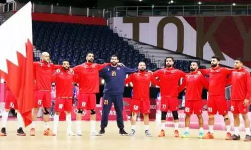 ഒളിമ്പിക്സ്: ബഹ്റൈൻ ഹാൻഡ്ബാൾ ടീം ക്വാർട്ടറിൽ ഒളിമ്പിക്സ്: ബഹ്റൈൻ ഹാൻഡ്ബാൾ ടീം ക്വാർട്ടറിൽ