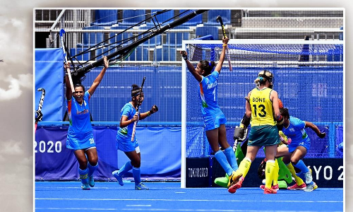 പിറന്നത്​ പുതുചരിത്രം; ഒളിമ്പിക്​സ്​ വനിത ഹോക്കിയിൽ ഇന്ത്യ ഇതാദ്യമായി സെമിയിൽ