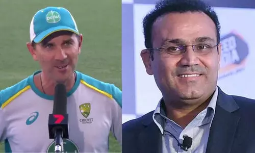 ഇന്ത്യക്കാരെ ഒരിക്കലും വിലകുറച്ച്​ കാണരുത്​; വനിത​ ഹോക്കിയിൽ ആസ്​ട്രേലിയയെ തകർത്തിന്​ പിന്നാലെ ലാംഗറുടെ വിഡിയോ പങ്കുവെച്ച്​ സെവാഗ്​