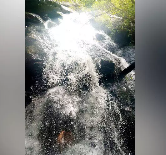 വെള്ളച്ചാട്ടങ്ങളിൽ വിലക്ക് ലംഘിച്ച് സന്ദർശകർ വെള്ളച്ചാട്ടങ്ങളിൽ വിലക്ക് ലംഘിച്ച് സന്ദർശകർ