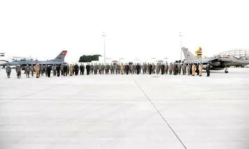 സംയുക്ത പരിശീലനത്തിന്​ ഈജിപ്​ഷ്യൻ വ്യോമസേന യു.എ.ഇയിൽ