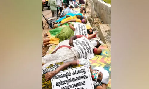 തിരിഞ്ഞുനോക്കാതെ സർക്കാർ; ന​ഗ​ര​ത്തി​ൽ ഉ​റ​ങ്ങി  ചെ​ല്ലാ​നം നി​വാ​സി​ക​ൾ