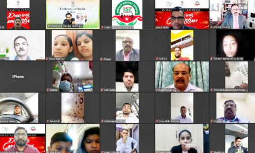 ഇ​ന്ത്യ​ൻ സോ​ഷ്യ​ൽ ഫോ​റം ചി​ത്ര​ര​ച​ന മ​ത്സ​രം തു​ട​ങ്ങി