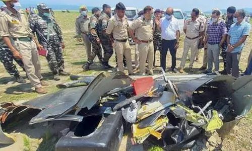 സൈനിക ഹെലികോപ്​ടർ തകർന്നു; പൈലറ്റുമാരെ കാണാനില്ല