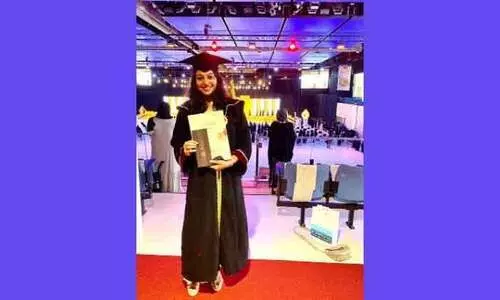 സ്​തനാർബുദ ഗവേഷണം: ഗോൾഡ്​ മെഡലോടെ ഹർഷിദ