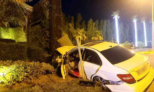 ടയർ പൊട്ടിത്തെറിച്ച്​ അപകടം; ഒരു മരണം