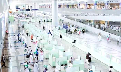 കോ​വി​ഡ്​ പ്ര​തി​സ​ന്ധി: സൗ​ദി​യി​ൽ​നി​ന്ന്​ അ​ന്താ​രാ​ഷ്​​ട്ര വി​മാ​ന സ​ർ​വി​സു​ക​ളി​ൽ 66.5 ശ​ത​മാ​നം കു​റ​വ്​​