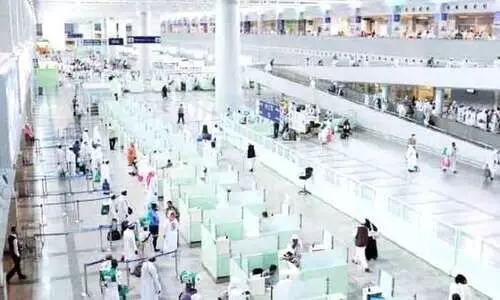 കോ​വി​ഡ്​ പ്ര​തി​സ​ന്ധി: സൗ​ദി​യി​ൽ​നി​ന്ന്​ അ​ന്താ​രാ​ഷ്​​ട്ര വി​മാ​ന സ​ർ​വി​സു​ക​ളി​ൽ 66.5 ശ​ത​മാ​നം കു​റ​വ്​​