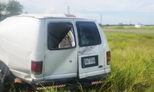 texas van accident