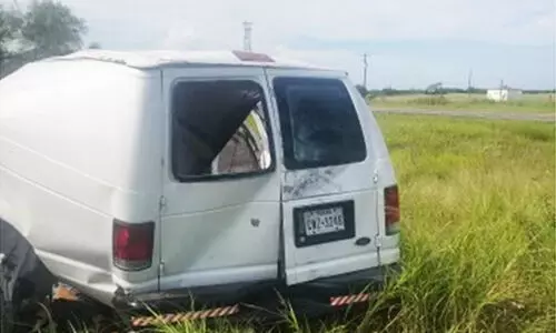texas van accident