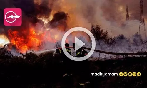 തുർക്കിക്ക് പിന്നാലെ ഗ്രീസിലും കാട്ടുതീ പടരുന്നു