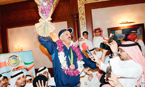 അ​ബ്​​ദു​ല്ല അ​ൽ റ​ഷീ​ദി​ക്ക്​ 30,000 ദീ​നാ​ർ പാ​രി​തോ​ഷി​ക​വു​മാ​യി ഒ​ളി​മ്പി​ക്​ ക​മ്മി​റ്റി