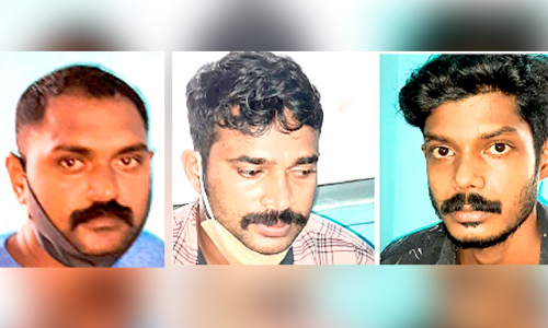 ചങ്ങനാശ്ശേരിയില്‍ നാലു കിലോ കഞ്ചാവുമായി മൂന്നുപേര്‍ പിടിയില്‍