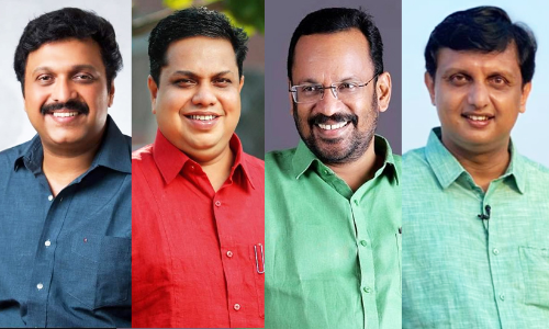 Ganesh kumar, AN Shamseer, K Rajan., Muhammed Riyas