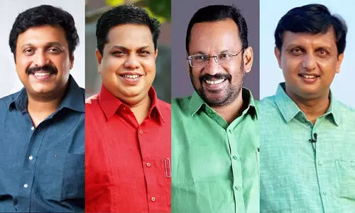 Ganesh kumar, AN Shamseer, K Rajan., Muhammed Riyas