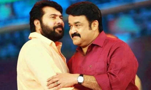 Mammootty and Mohan Lal