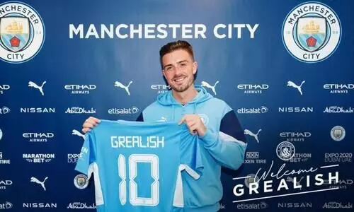 1030 കോ​ടി; റെക്കോഡ്​ തുകക്ക്​ ജാക്​ ഗ്രീലിഷ്​ മാഞ്ചസ്റ്റർ സിറ്റിയിൽ