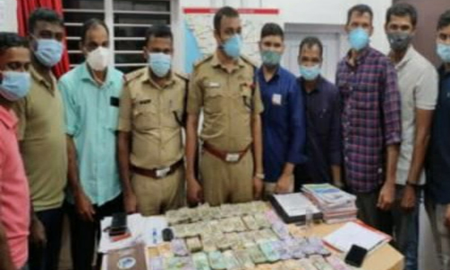 തലപ്പാടിയില്‍ രേഖകളില്ലാത്ത 27 ലക്ഷം രൂപ പിടികൂടി