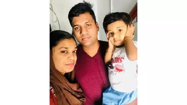 ഇളംപൈതലി​െൻറ വേർപാടിൽ നൊമ്പരവുമായി മാതാപിതാക്കള്‍