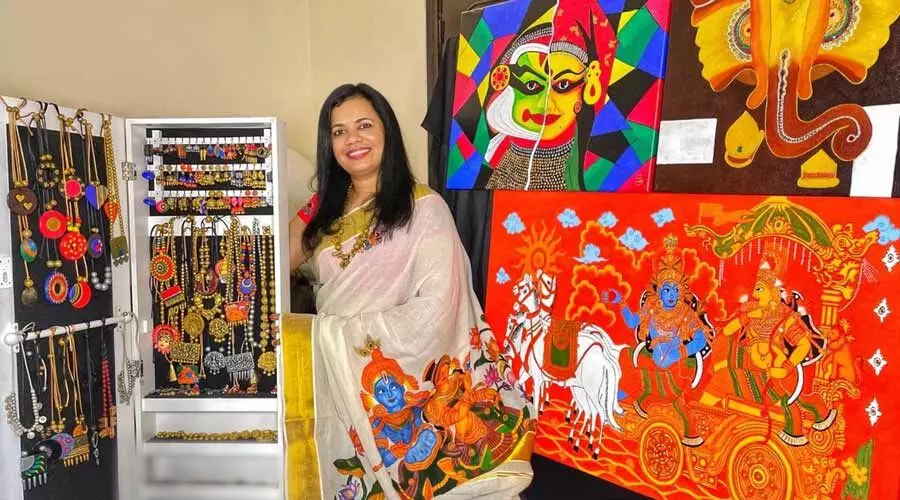 പ്രവാസലോകത്ത്​ ​ശ്രീജയുടെ വീടും മുറ്റവും കേരളമാണ്​