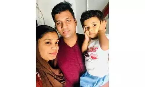 ഇളംപൈതലി​െൻറ വേർപാടിൽ നൊമ്പരവുമായി മാതാപിതാക്കള്‍