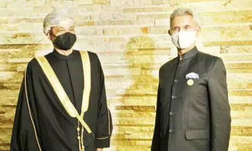 ഇന്ത്യ-ഒമാൻ വിദേശകാര്യ മന്ത്രിമാർ ചർച്ച നടത്തി