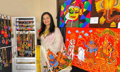 പ്രവാസലോകത്ത്​ ​ശ്രീജയുടെ വീടും മുറ്റവും കേരളമാണ്​