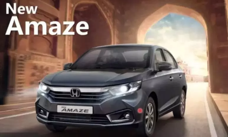 Honda Amaze facelift design updates, new features revealed