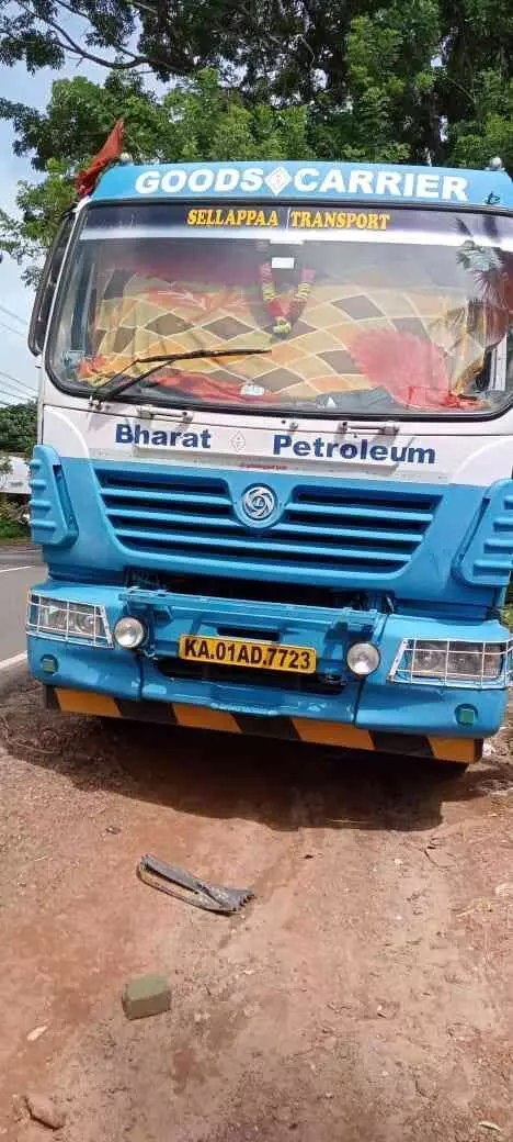 കൊയിലാണ്ടിയിൽ അപകടം വരുത്തി രക്ഷപ്പെട്ട ടാങ്കർ ലോറി തമിഴ്​നാട്ടിൽ നിന്ന്​ പിടികൂടി