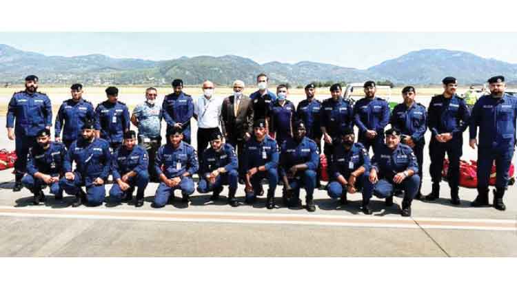 കാട്ടുതീ: രക്ഷാപ്രവർത്തനത്തിന് കുവൈത്ത് സംഘം തുർക്കിയിലെത്തി കാട്ടുതീ: രക്ഷാപ്രവർത്തനത്തിന് കുവൈത്ത് സംഘം തുർക്കിയിലെത്തി