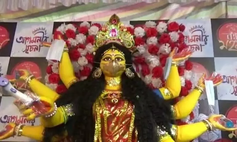 Durga idol