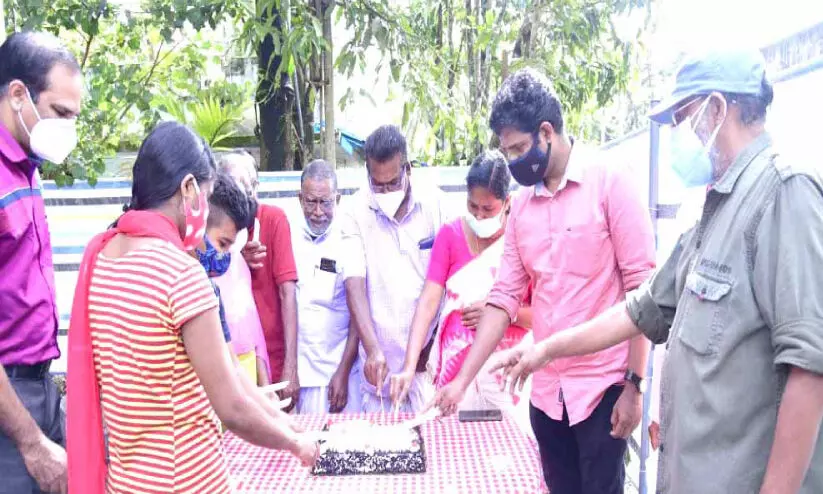 തങ്കമണിക്ക്​ വീടൊരുക്കി വെൽഫെയർ ട്രസ്​റ്റ്