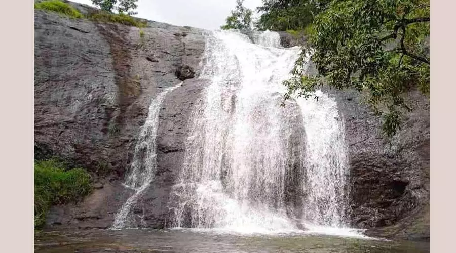 കാഴ്ചക്കാരുടെ മനംകവര്‍ന്ന് പലകപ്പാറ വെള്ളച്ചാട്ടം