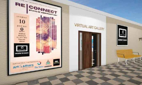 അബ്​സ്​ട്രാക്​ട്​ ആർട്ട്​​ എക്​സിബിഷൻ