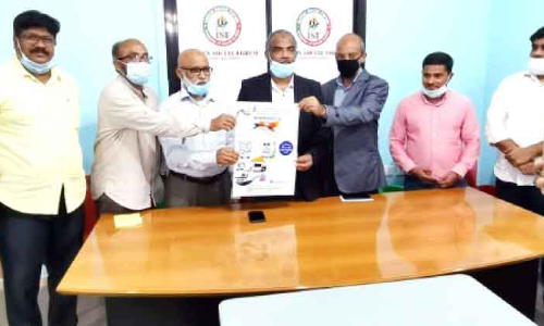 ഇ​ന്ത്യ​ൻ സോ​ഷ്യ​ൽ ഫോ​റം ഓ​ൺ​ലൈ​ൻ ക്വി​സ് മ​ത്സ​ര പോ​സ്​​റ്റ​ർ പ്ര​കാ​ശ​നം ചെ​യ്തു