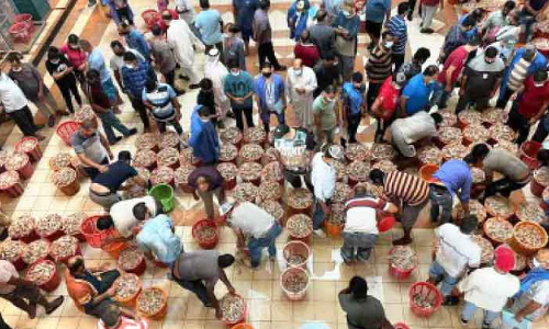 മാസങ്ങൾക്കു ശേഷം മത്സ്യലേലം പുനരാരംഭിച്ചു