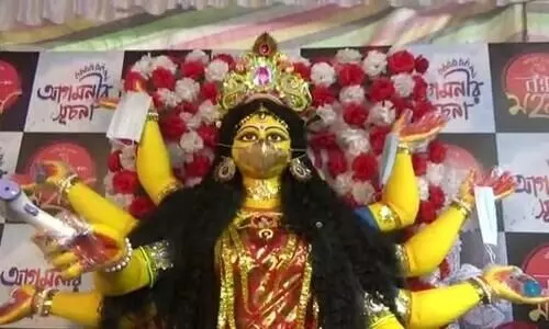 Durga idol