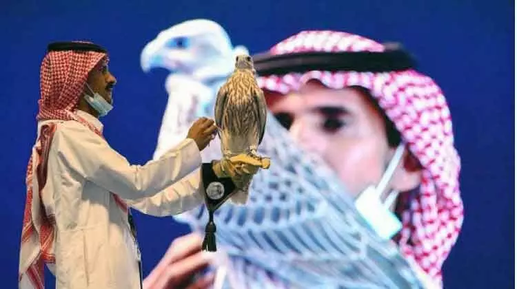 അപൂർവ ഫാൽക്കൺ ലേലത്തിൽ വിറ്റുപോയത് റെക്കോഡ് വിലക്ക് അപൂർവ ഫാൽക്കൺ ലേലത്തിൽ വിറ്റുപോയത് റെക്കോഡ് വിലക്ക്