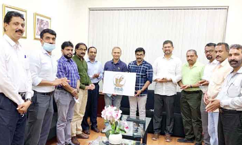 കെ.എം.സി.സി സൻസദ് -21 ലോഗോ പ്രകാശനം