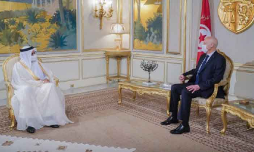 തു​നീ​ഷ്യ​ൻ പ്ര​സി​ഡ​ൻ​റു​മാ​യി വി​ദേ​ശ​കാ​ര്യ​മ​ന്ത്രി കൂ​ടി​ക്കാ​ഴ്​​ച ന​ട​ത്തി