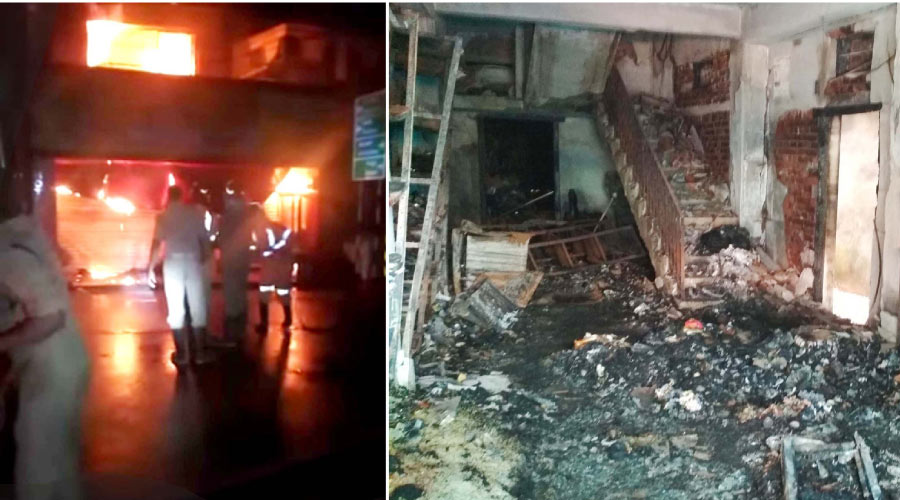 തീപിടിത്തത്തിൽ സ്റ്റേഷനറി കട നശിച്ചു; ലക്ഷങ്ങളുടെ നഷ്ടം തീപിടിത്തത്തിൽ സ്റ്റേഷനറി കട നശിച്ചു; ലക്ഷങ്ങളുടെ നഷ്ടം