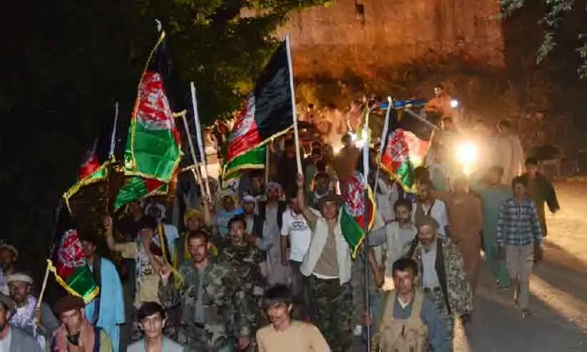 ഒമ്പത് പ്രവിശ്യ കേന്ദ്രങ്ങൾ താലിബാൻ നിയന്ത്രണത്തിൽ ഒമ്പത് പ്രവിശ്യ കേന്ദ്രങ്ങൾ താലിബാൻ നിയന്ത്രണത്തിൽ