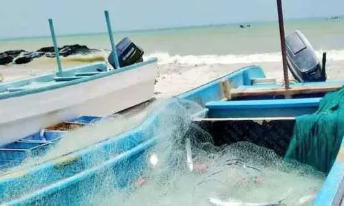 അനധികൃത മത്സ്യബന്ധനം: വിദേശ തൊഴിലാളികൾ പിടിയിൽ; നിരോധിത വലകളും പിടിച്ചെടുത്തു അനധികൃത മത്സ്യബന്ധനം: വിദേശ തൊഴിലാളികൾ പിടിയിൽ; നിരോധിത വലകളും പിടിച്ചെടുത്തു