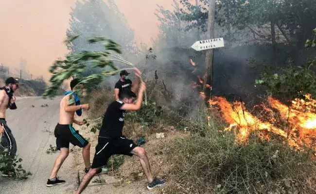 കാട്ടുതീയിൽ നിന്ന്​ ഗ്രാമീണരെ രക്ഷിക്കാനുള്ള ശ്രമത്തിനിടെ അൾജീരിയയിൽ 25 സൈനികർ മരിച്ചു