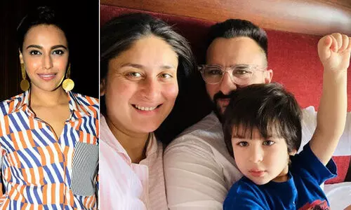 ജഹാംഗീർ പേരിനെ ചൊല്ലിയും വിവാദം; സെയ്​ഫ്​ - കരീന ദമ്പതികൾക്ക്​ പിന്തുണയുമായി സ്വര ഭാസ്​കർ