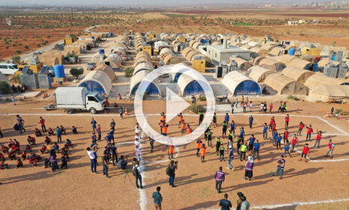 കാണാം, സിറിയൻ അഭയാർഥി ക്യാമ്പിലെ ടെന്‍റ്​ ഒളിമ്പിക്​സ്​