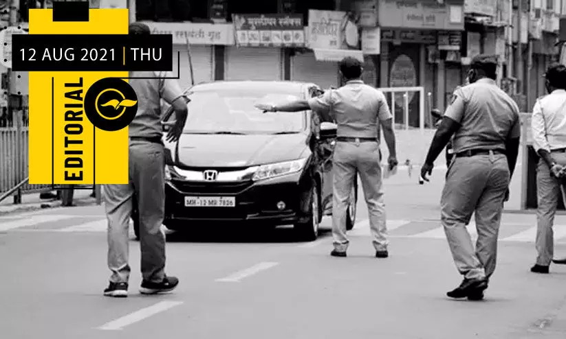 ആ​രോ​ഗ്യ അ​ടി​യ​ന്ത​രാ​വ​സ്​​ഥ​ക്ക്​ ലാ​ത്തി​യ​ല്ല പ​രി​ഹാ​രം