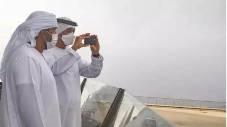 ശൈഖ് മുഹമ്മദ് ബിൻ സായിദ് അൽ സഹബ് സന്ദർശിച്ചു ശൈഖ് മുഹമ്മദ് ബിൻ സായിദ് അൽ സഹബ് സന്ദർശിച്ചു